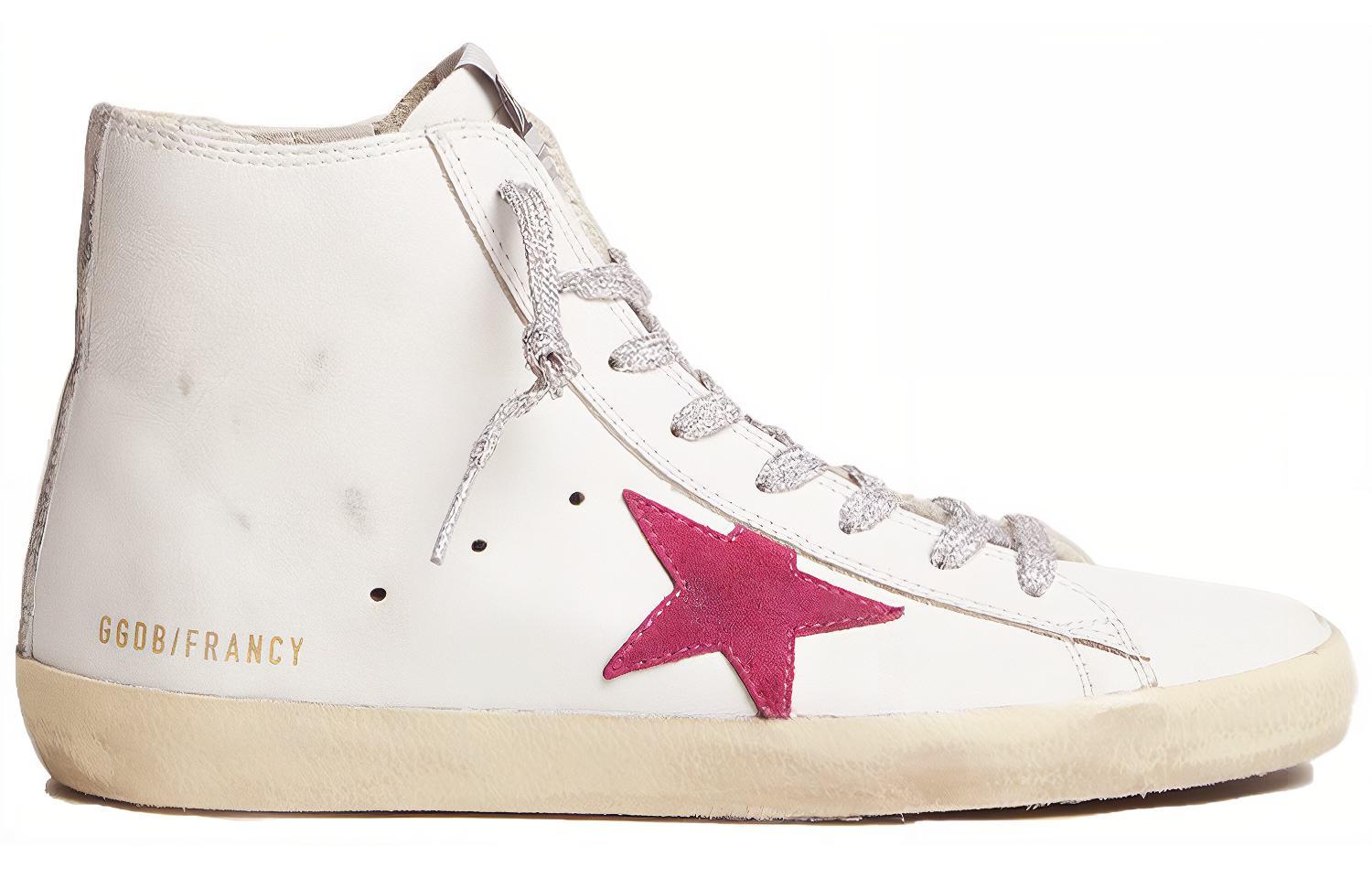 Order (W) Golden Goose Francy Tinggi 'Putih Merah' GWF00113.F001096.10495