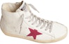 Lookbook (Women) Golden Goose Francy High 'White Red' GWF00113.F001096.10495