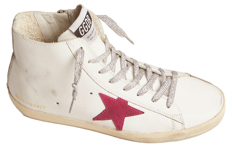 Lookbook (Women) Golden Goose Francy High 'White Red' GWF00113.F001096.10495