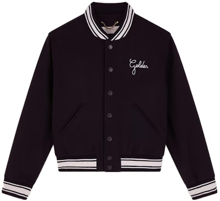 (W) Golden Goose FW22 徽標印花按扣外套 深藍色 GWP00832P00061850486 Order (W) Golden Goose FW22 徽標印花按扣外套 深藍色 GWP00832P00061850486