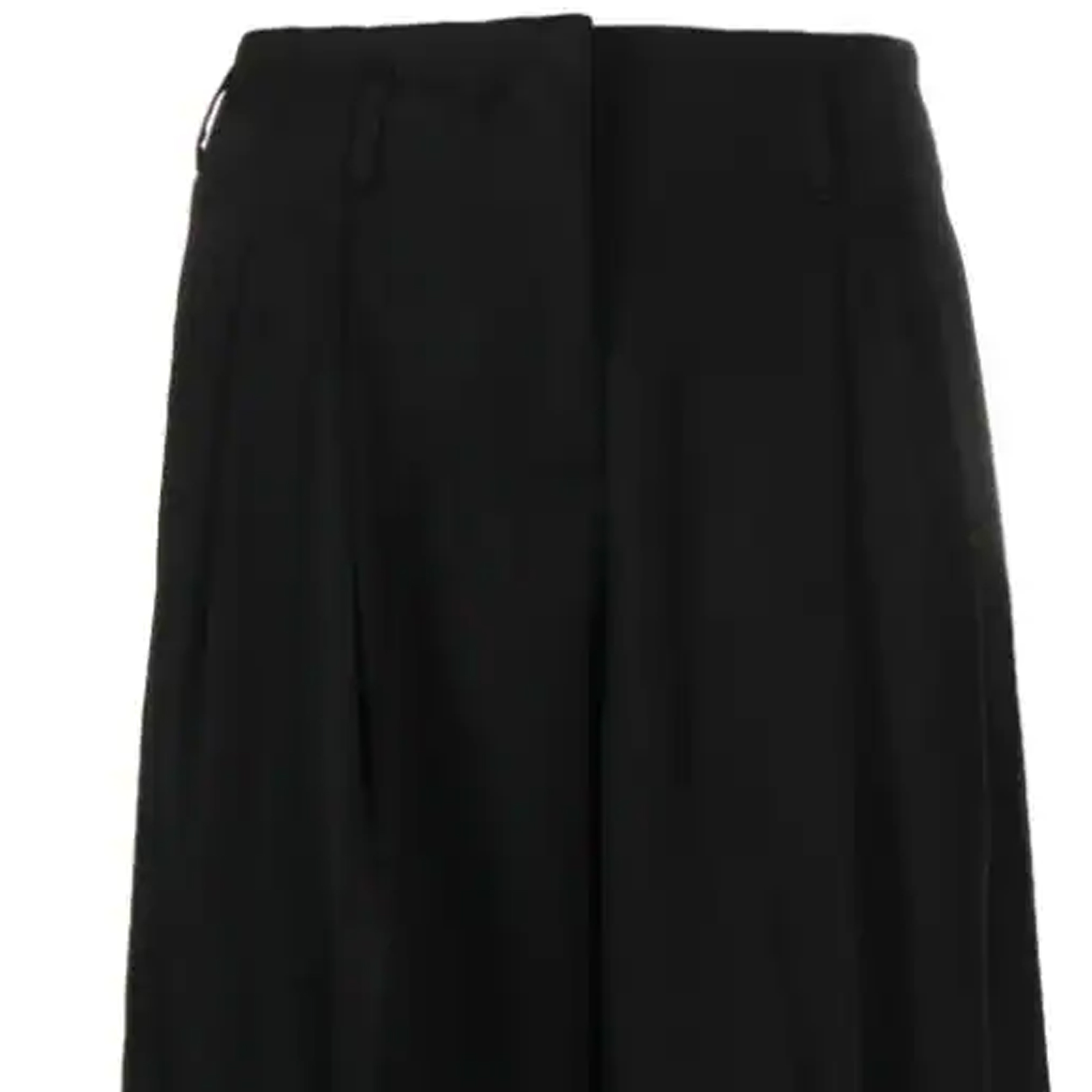 Details for (W) Golden Goose FW23 Celana High-Waist Wide-Leg Lipit Hitam GWP01203P00154690100