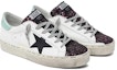 Lookbook (W) Golden Goose Hi-Star 'Hitam Bintang Putih Teal Usang' G36WS945.Q1