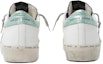 Shop (W) Golden Goose Hi-Star 'Hitam Bintang Putih Teal Usang' G36WS945.Q1