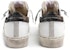 (W) Golden Goose Hi-Star 'Hitam Putih Usang' GWF00118.F000174.80191