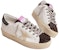 (W) Golden Goose Hi-Star 'Hitam Putih Usang' GWF00118.F000174.80191
