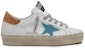 (W) Golden Goose Hi-Star 'Bintang Biru Kilat Emas Putih Terganggu' G36WS945.Q2