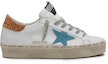 Order (W) Golden Goose Hi-Star 'Bintang Biru Kilat Emas Putih Terganggu' G36WS945.Q2