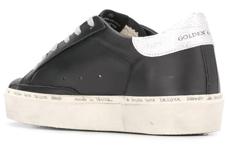 Lookbook (W) Golden Goose Hi-Star Hitam Perak GWF00118.F000328.90179