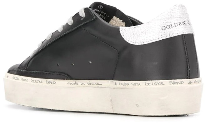 (W) Golden Goose Hi-Star Hitam Perak GWF00118.F000328.90179 Lookbook (W) Golden Goose Hi-Star Hitam Perak GWF00118.F000328.90179