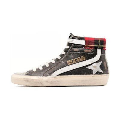 (W) Golden Goose Hi-Top 'Distressed Black'