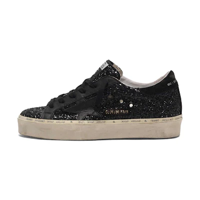(W) Golden Goose Hi Star 'Black Glitter'