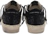 (W) Golden Goose Hi Star 'Hitam Berkilau' G35WS945.K6