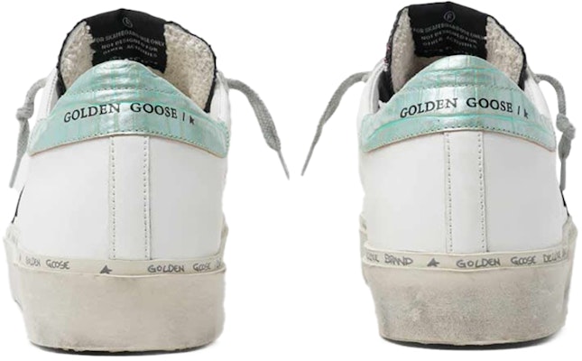 (W) Golden Goose Hi-Star 'Bintang Hitam Putih Teal Vintage' G36WS945.Q1 Lookbook (W) Golden Goose Hi-Star 'Bintang Hitam Putih Teal Vintage' G36WS945.Q1