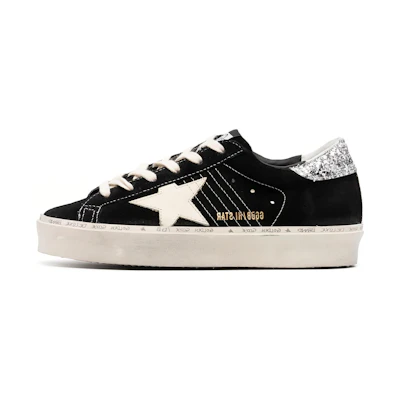 (W) Golden Goose Hi Star 'Black White'