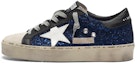 Buy (W) Golden Goose Hi Star 'Biru Gliter Distressed' G36WS945.M3