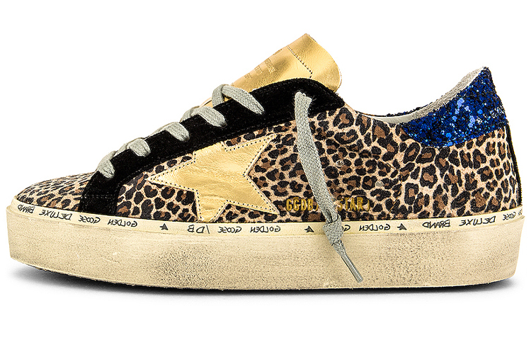 (Women) Golden Goose Hi Star 'Blue Leopard' GWF00118.F000177.80199