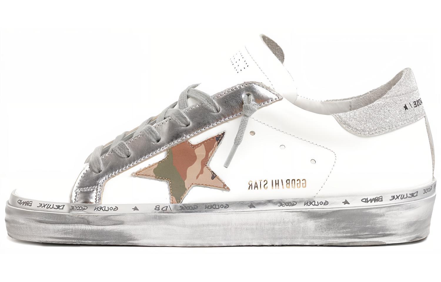 (Women) Golden Goose Hi Star 'Distressed Grey White' GWF00118.F001456.10591