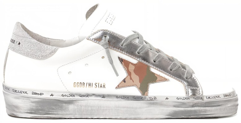 (Women) Golden Goose Hi Star 'Distressed Grey White' GWF00118.F001456.10591 Order (Women) Golden Goose Hi Star 'Distressed Grey White' GWF00118.F001456.10591