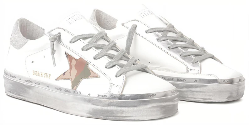 (W) Golden Goose Hi Star ''Versleten Grijs Wit'' GWF00118.F001456.10591 Lookbook (W) Golden Goose Hi Star ''Versleten Grijs Wit'' GWF00118.F001456.10591