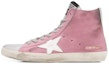 Buy (W) Golden Goose Hi Star 'Distressed Pink' Kasut Berbelang Emas Perempuan G36WS591.C46