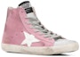 Lookbook (W) Golden Goose Hi Star 'Distressed Pink' Kasut Berbelang Emas Perempuan G36WS591.C46