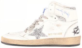 (Women) Golden Goose Hi Star 'Distressed White' GWF00230.F002192.80185 (Women) Golden Goose Hi Star 'Distressed White' GWF00230.F002192.80185