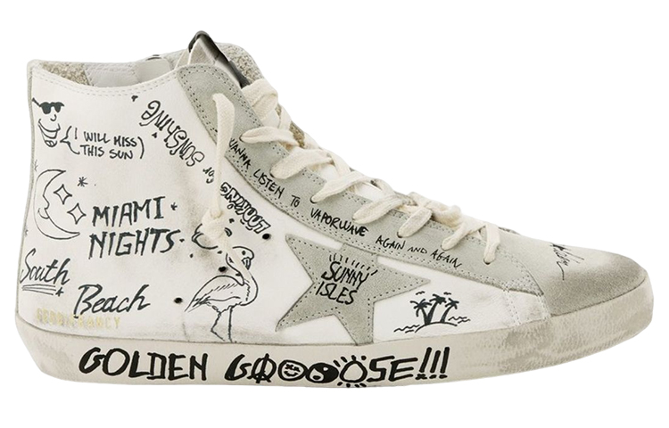 Order (W) Golden Goose Hi Star 'Blanco Desgastado' GWF00113.F002669.10220
