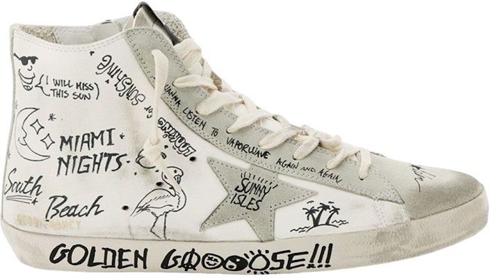 (W) 골든구스 하이탑 '빈티지 화이트' (Golden Goose High-top 'Vintage White') GWF00113.F002669.10220 Order (W) 골든구스 하이탑 '빈티지 화이트' (Golden Goose High-top 'Vintage White') GWF00113.F002669.10220