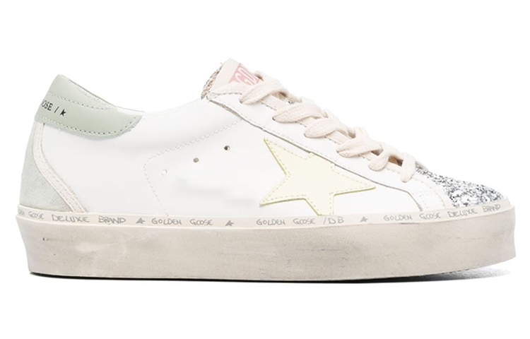 Order (W) Golden Goose Hi Star ''Versleten Wit'' GWF00119.F004726.82347