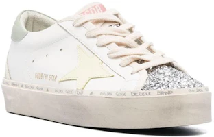 Lookbook 金鵝品牌 Hi Star 時尚平底 低筒 休閒鞋 女款 白色 做舊版