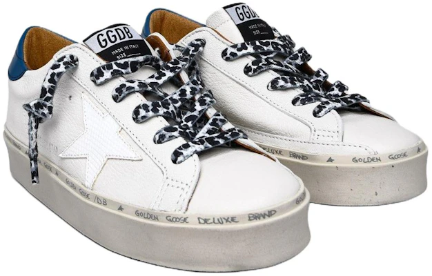(W) Golden Goose Hi Star ''Versleten Wit Blauw'' GWF00118.F004725.11397 Lookbook (W) Golden Goose Hi Star ''Versleten Wit Blauw'' GWF00118.F004725.11397