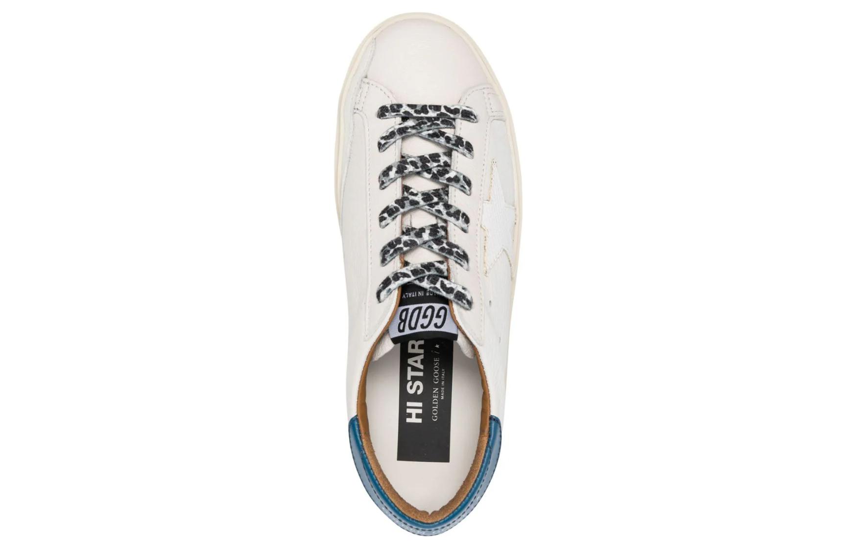 Purchase (W) Golden Goose Hi Star ''Versleten Wit Blauw'' GWF00118.F004725.11397