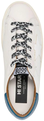 (W) Golden Goose Hi Star ''Versleten Wit Blauw'' GWF00118.F004725.11397 Purchase (W) Golden Goose Hi Star ''Versleten Wit Blauw'' GWF00118.F004725.11397