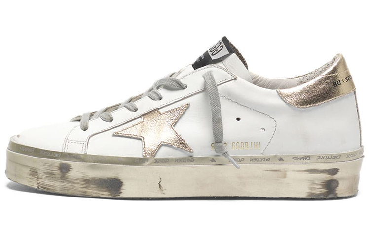 Buy (W) 골든구스 하이탑 '글리터 스타 - 화이트' (53 characters) G35WS945.H3