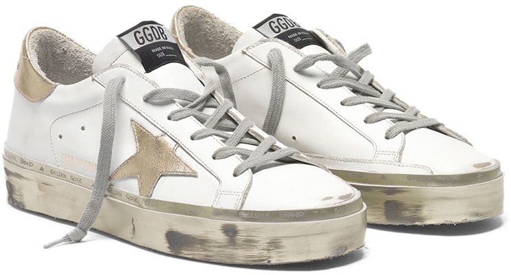 (Women) Golden Goose Hi Star 'Glitter Star - White' G35WS945.H3 Order (Women) Golden Goose Hi Star 'Glitter Star - White' G35WS945.H3