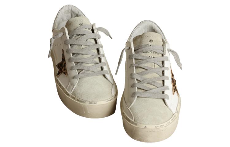 Lookbook (W) Golden Goose 高帮星星“灰色豹纹” GWF00118.F003386.10675