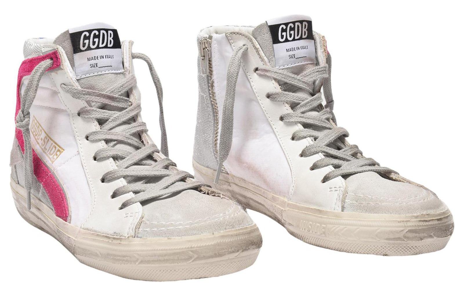 Shop (W) 골든구스 하이 스타 '그레이 퍼플' GWF00116.F001050.80806