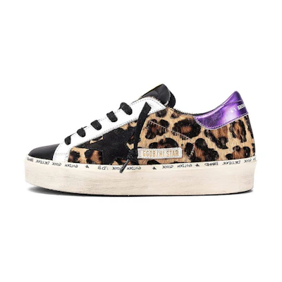 (W) Golden Goose Hi Star 'Leopard Print'