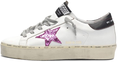 (Women) Golden Goose Hi Star 'Purple Star Sequins' G35WS945.K4 (Women) Golden Goose Hi Star 'Purple Star Sequins' G35WS945.K4