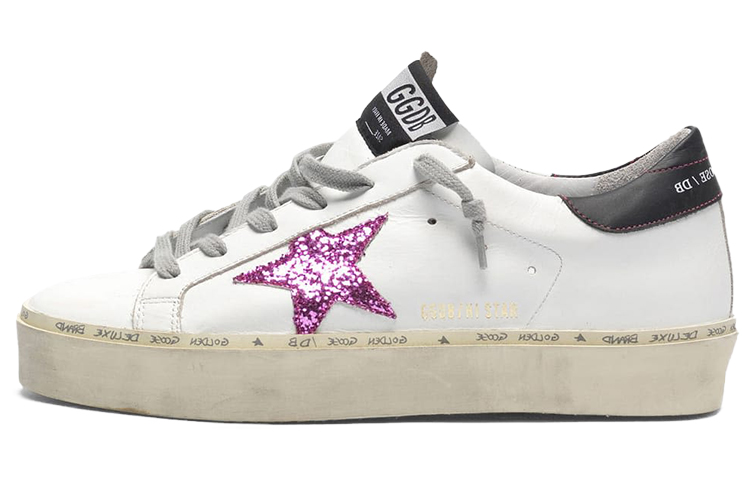 (Women) Golden Goose Hi Star 'Purple Star Sequins' G35WS945.K4
