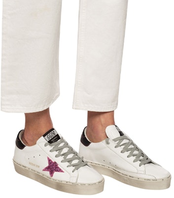 (W) 골든구스 하이 스타 '퍼플 스타 스팽글' (Golden Goose High Star 'Purple Star Spangles') G35WS945.K4 Shop (W) 골든구스 하이 스타 '퍼플 스타 스팽글' (Golden Goose High Star 'Purple Star Spangles') G35WS945.K4