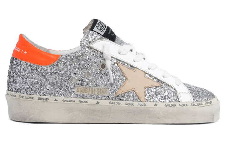 (W) Golden Goose Hi Star 'Silver Distressed' 圖 2