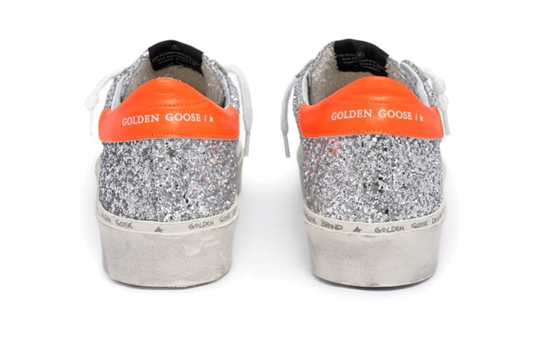 (W) Golden Goose Hi Star 'Silver Distressed' 圖 4