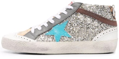 (Women) Golden Goose Hi Star 'Silver Sequin' GWF00122.F002574.65155 (Women) Golden Goose Hi Star 'Silver Sequin' GWF00122.F002574.65155