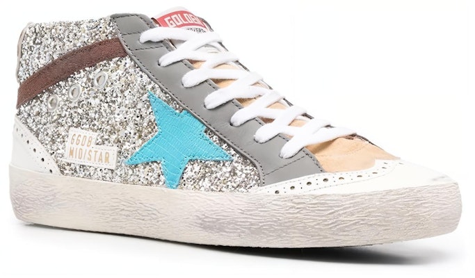 (Women) Golden Goose Hi Star 'Silver Sequin' GWF00122.F002574.65155 Order (Women) Golden Goose Hi Star 'Silver Sequin' GWF00122.F002574.65155