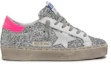 Order (W) Golden Goose Hi Star ''Sequins Argentés avec Talon Rose''. G36WS945.R8