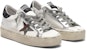 (W) Golden Goose Hi Star 'Putih Hitam Glitter Bintang Camo Usang' G36WS945.N9