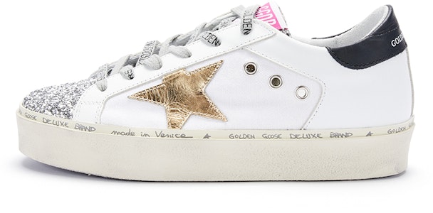 金鵝 Hi Star 潮流百搭 厚底休閒板鞋 女款 白色 Buy 金鵝 Hi Star 潮流百搭 厚底休閒板鞋 女款 白色