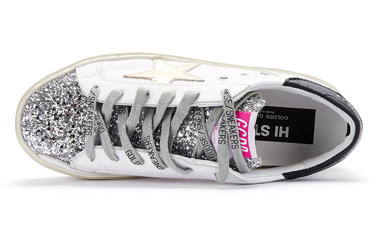 Lookbook (W) Golden Goose Hi Star 'Putih Kasual Sol Tebal' GWF00120.F001086.80822