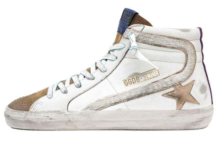 (Women) Golden Goose Hi Star 'White Gold' GWF00115.F000230.10249